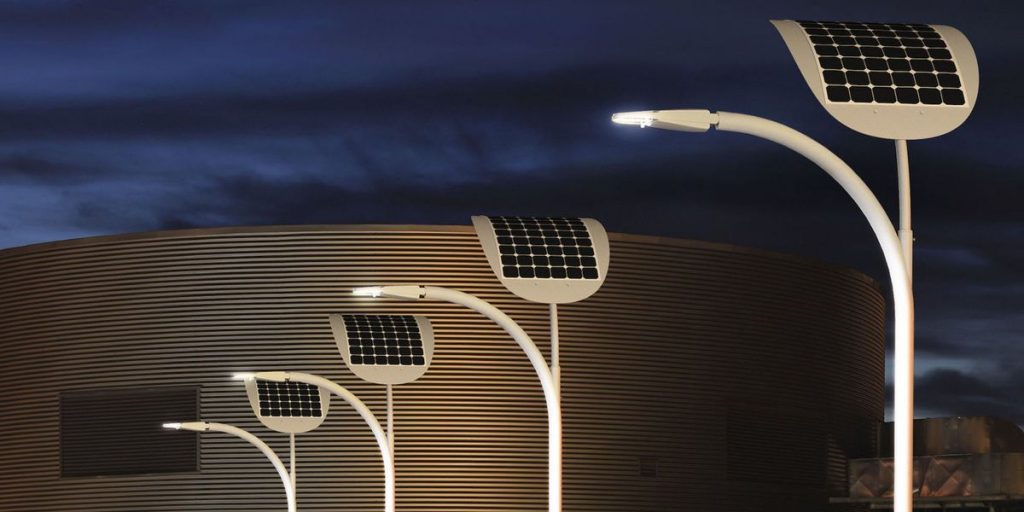 Premium solar powered street lights