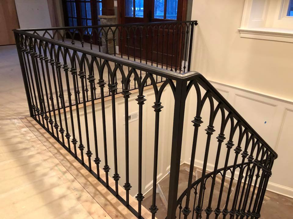 wrought iron railing