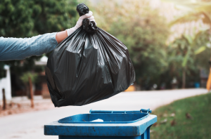 black-garbage-bags