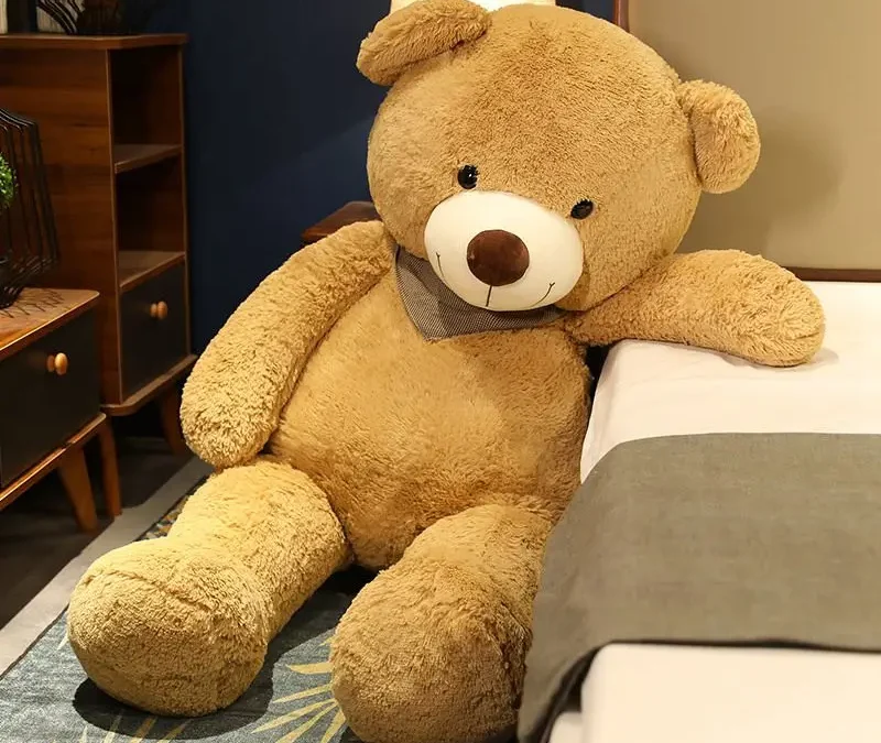 Accepting Happiness: The Magic Of Giant Teddy Bears