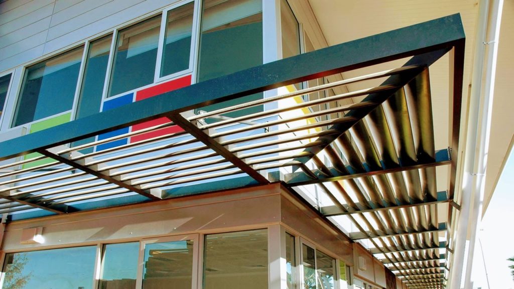 aluminium awning
