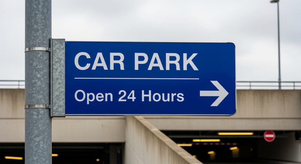 carpark signage
