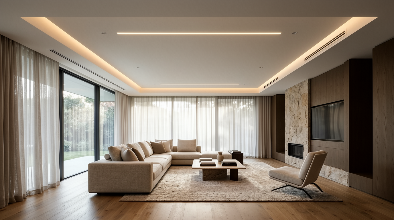 suspended gyprock ceiling